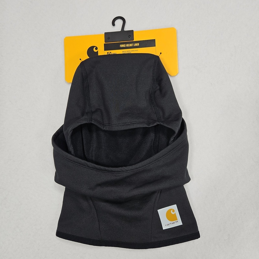 Carhartt Force Helmet Liner OS Balaclava Black Insulated Ski Snowboard A267-BLK
